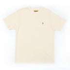 M298 Embossed Knit Tee - Natural