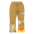 B4525 - Makobi KIDS Graffiti Stacked Fleece Set - Mocha