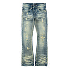 B1979 Jacob Stacked Jeans Kids -Dirt