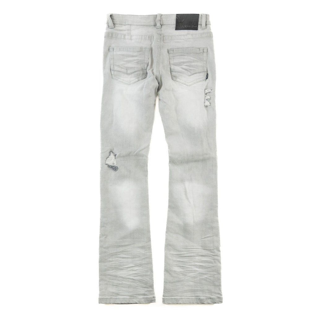 B1979 Jacob Stacked Jeans Kids - Gray