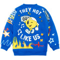 B4525 - Makobi KIDS Graffiti Stacked Fleece Set - Royal