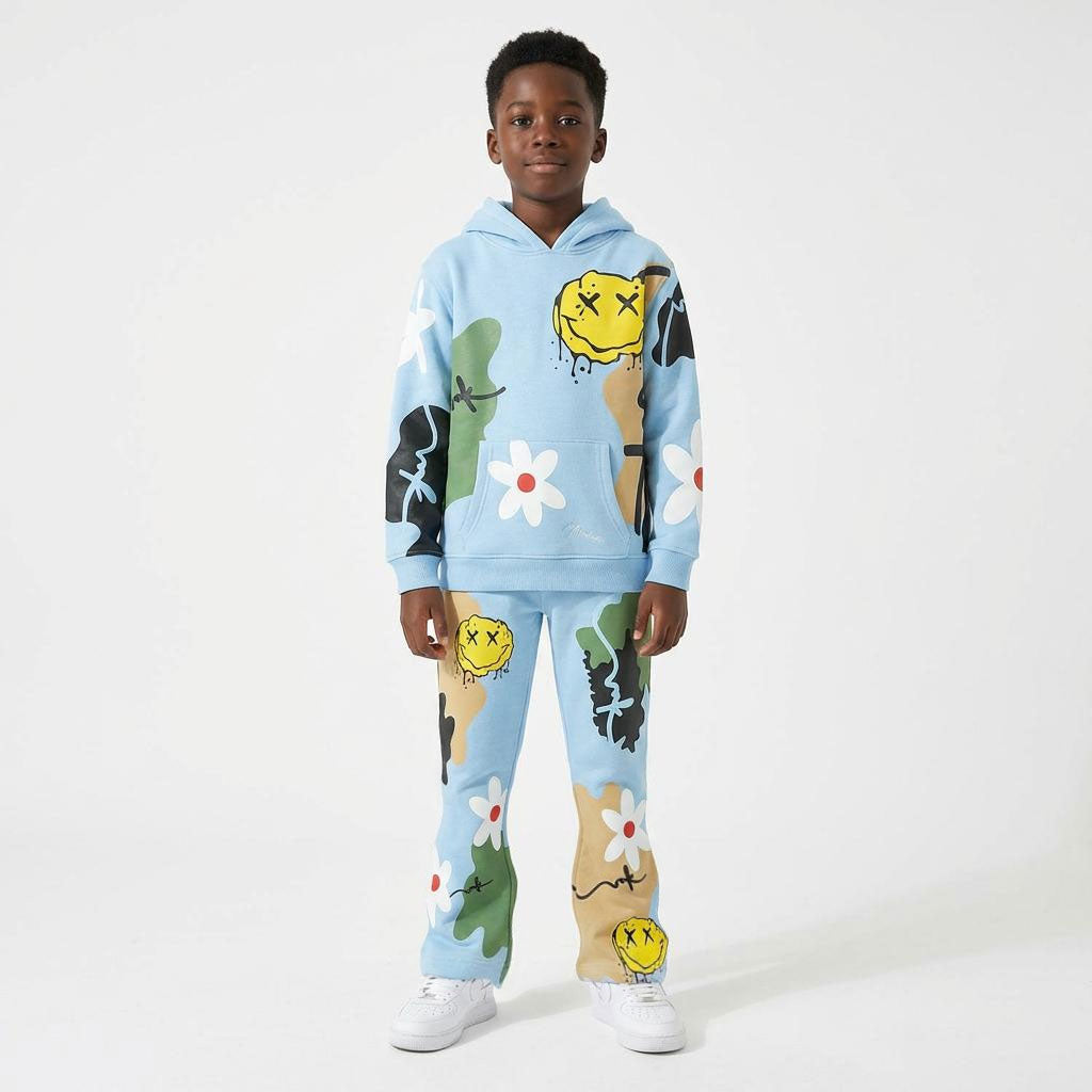 B4545 Makobi Kids Emoji Set - Blue