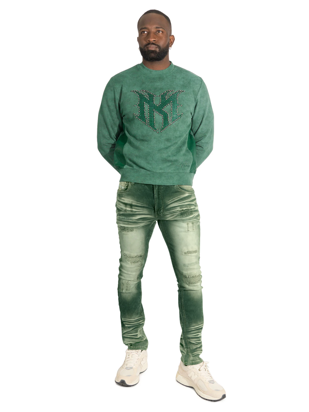 M1975 Lorenzo Jeans - Green