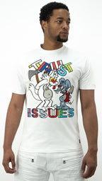 M269 Makobi Trust Issues Tee - White