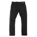 F1722 FROST Ripped Jeans - Black