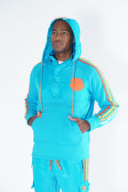 F5750 & F6350 - Frost No Feelings Fleece/Nylon Set - Blue