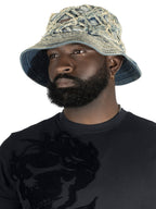 M016 Rinaldi Denim Bucket Hat - Dirt