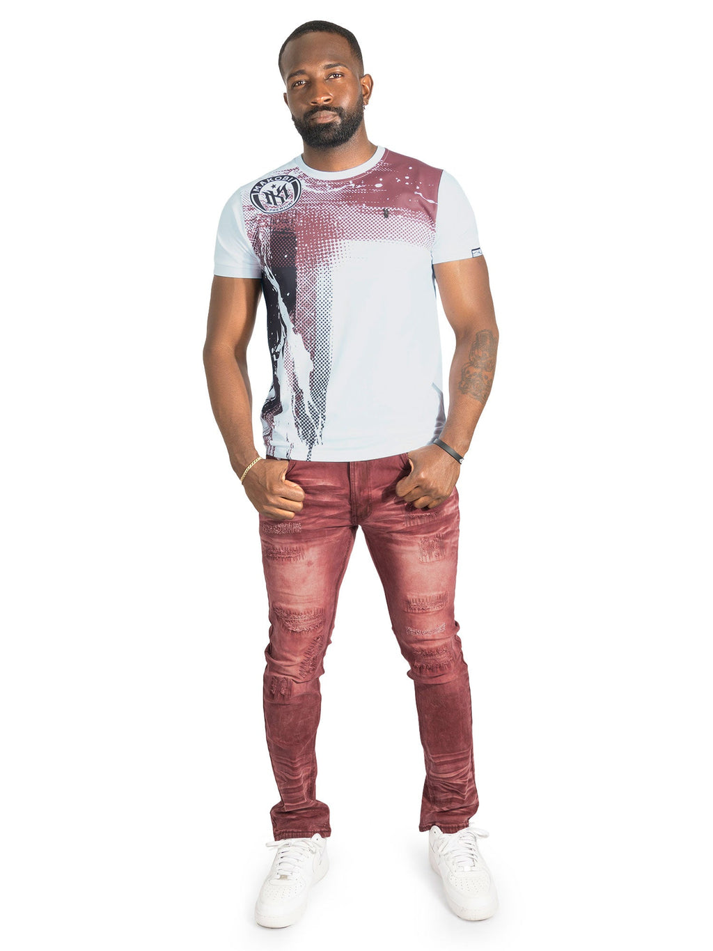 M455 Lorenzo MK T-shirt - White