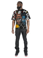 F124 Crew Love Tee - Black