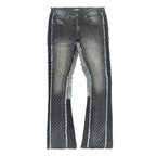 F1702 Phalon Stacked Jeans - Black