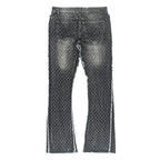 F1702 Phalon Stacked Jeans - Black
