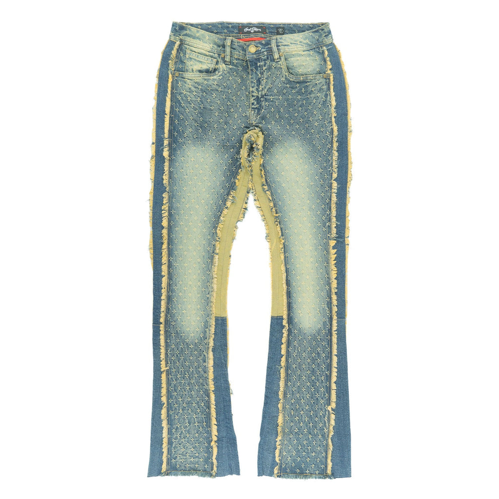 F1702 Phalon Stacked Jeans - Dirt