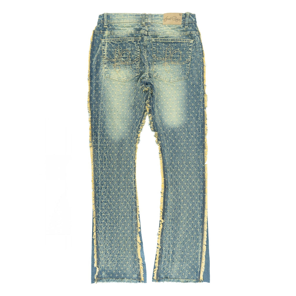 F1702 Phalon Stacked Jeans - Dirt