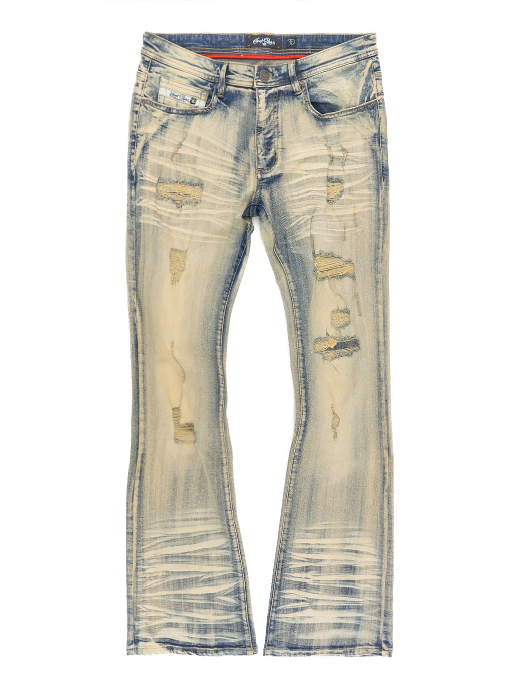 F1712 Alono Stacked Jeans - Dirt