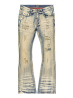 F1712 Alono Stacked Jeans - Dirt