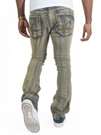 F1712 Alono Stacked Jeans - Dirt