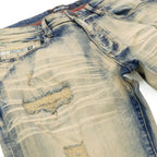 F1712 Alono Stacked Jeans - Dirt
