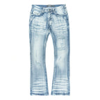 F1712 Alono Stacked Jeans - Light Wash