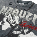 F171 Crop Heaven Saint Tee - Gray