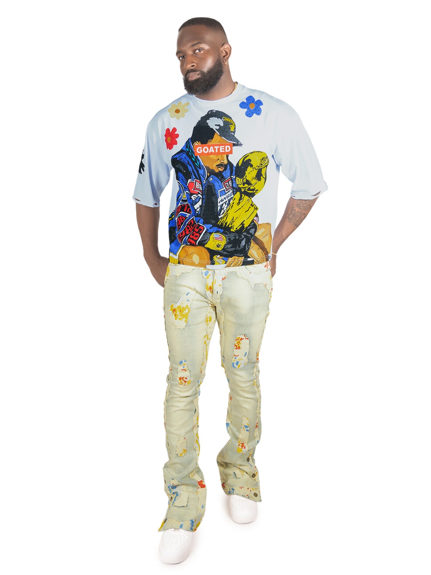 F1733 Amoto Stacked Pants - Dirt