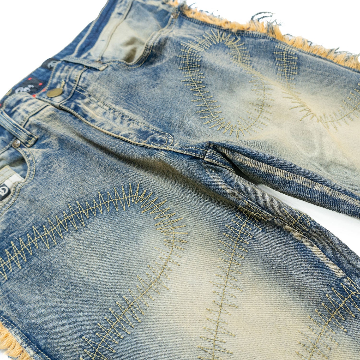 F1737 Cashay 2024 Stacked Jeans - Dirt