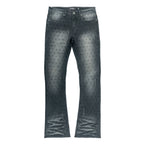 F1746 Amoto Stacked Pants - Black