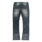 F1746 Amoto Stacked Pants - Black
