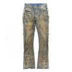 F1757 Moretti Stacked Pants - Vintage