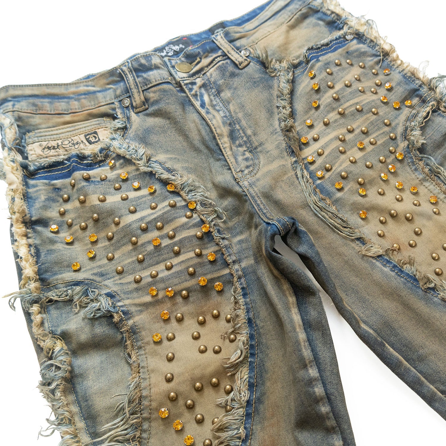F1757 Moretti Stacked Pants - Vintage