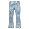 F1764 Romano Stacked Stone Jeans - Light Wash