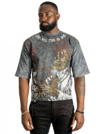 F179 Heartless Cropped - Black