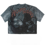 F179 Heartless Cropped - Black
