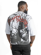 F179 Heartless Cropped - White
