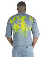 F180 Crash Out Tee - Blue