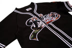F259 Blow Poly Baseball Shirt - Black