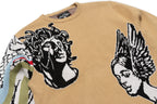 F405 Paradise Lost Knit Sweater - Khaki
