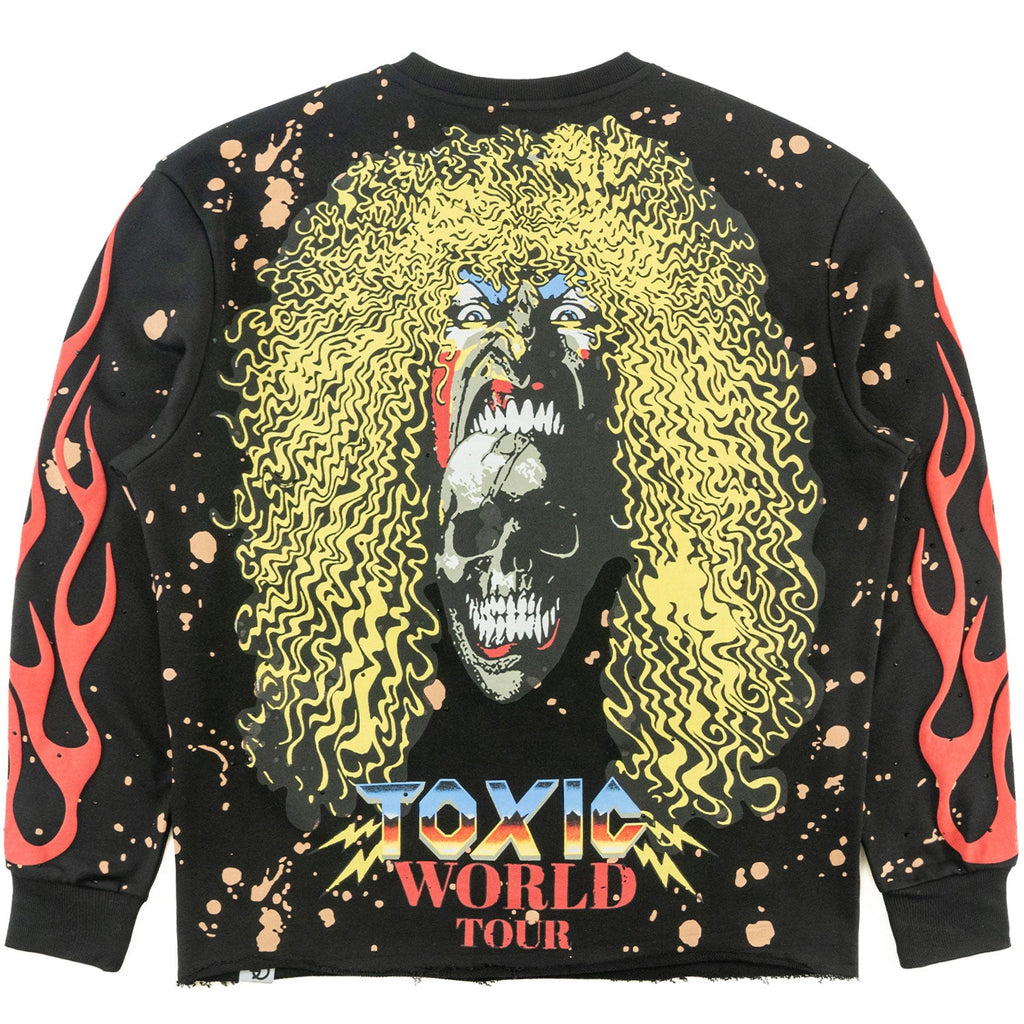 F4120 Toxic World Crewneck Sweatshirt - Black