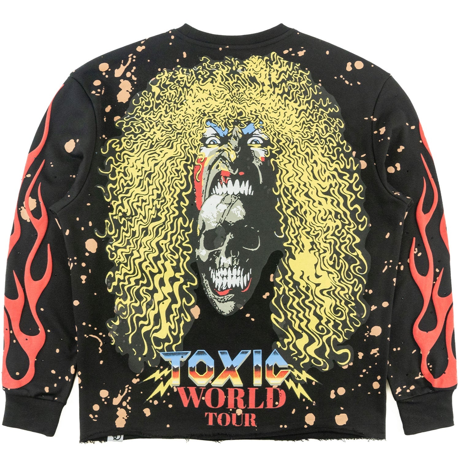 F4120 Toxic World Crewneck Sweatshirt - Black