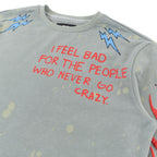 F4120 Toxic World Crewneck Sweatshirt - Gray