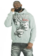 F4171 Heaven Pull Over Hoodie - Gray