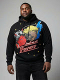 F4173 Sinners Over Size Hoodie - Black