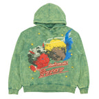 F4173 Sinners Over Size Hoodie- Green