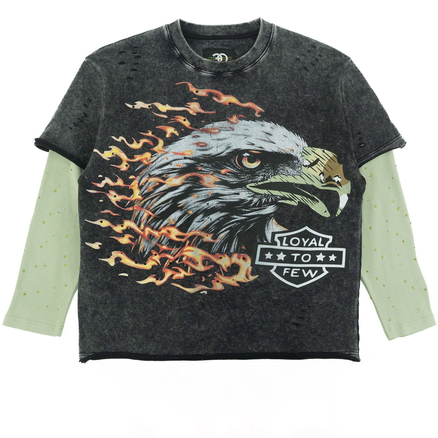 F4225 "Loyal To Few" Long Sleeves - Olive
