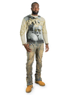F4357 Heartless Crewneck - Mocha