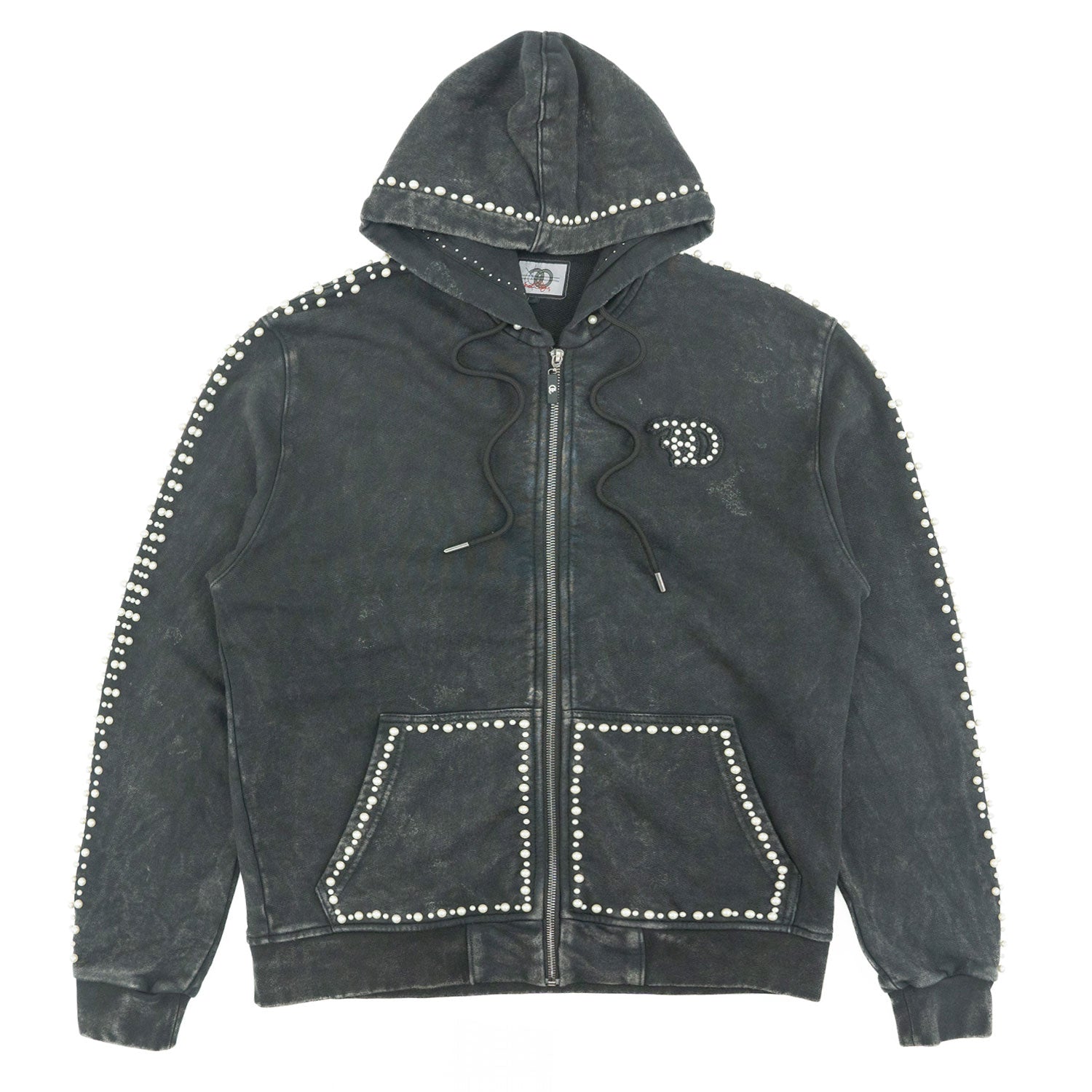 F5245 Blind Faith Hoodie Set - Black