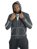 F5245 Blind Faith Hoodie Set - Black