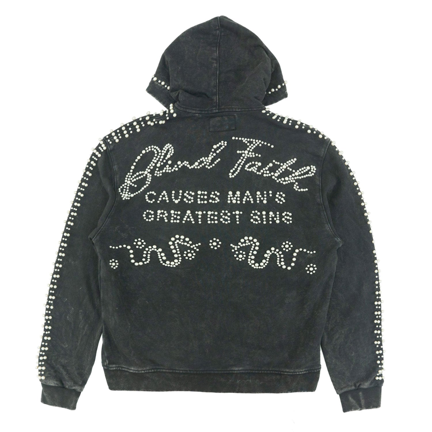 F5245 Blind Faith Hoodie Set - Black