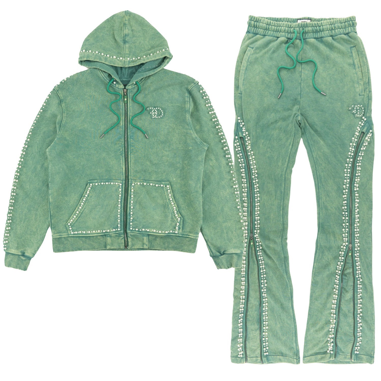 F5245 Blind Faith Hoodie Set - Green