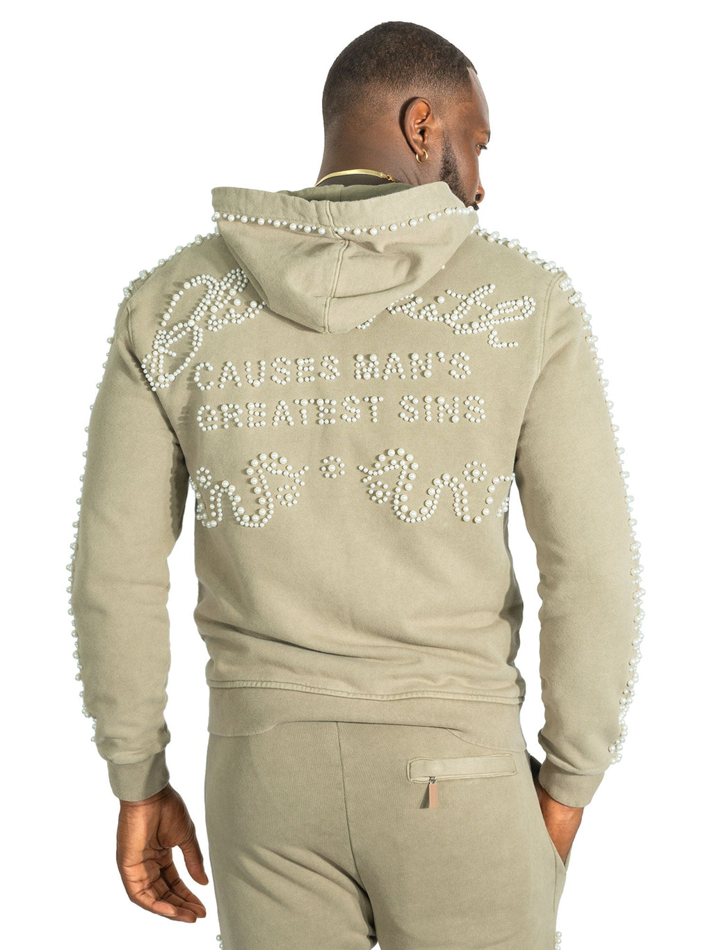 F5245 Blind Faith Hoodie Set - Mocha