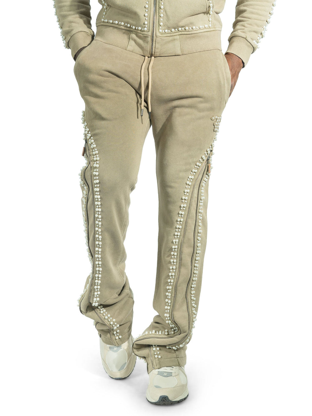 F5245 Blind Faith Hoodie Set - Mocha